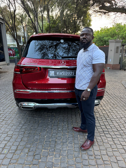 GLS600 Maybach Burgundy