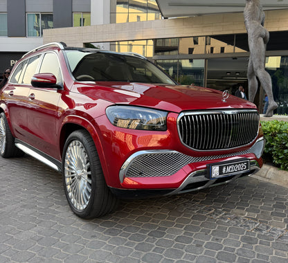 GLS600 Maybach Burgundy