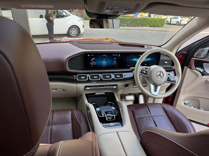 GLS600 Maybach Burgundy